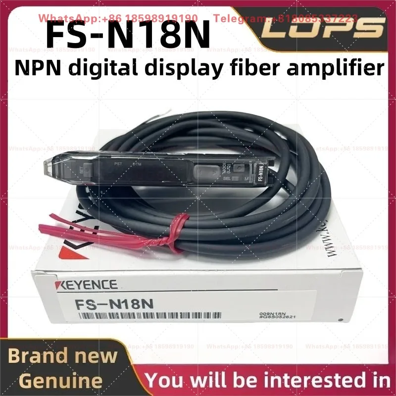 FS-N18N KEYENCE New Original Digital Fiber Amplifier with Digital Display; Feel Free to Consult Us If There Is Any Problem