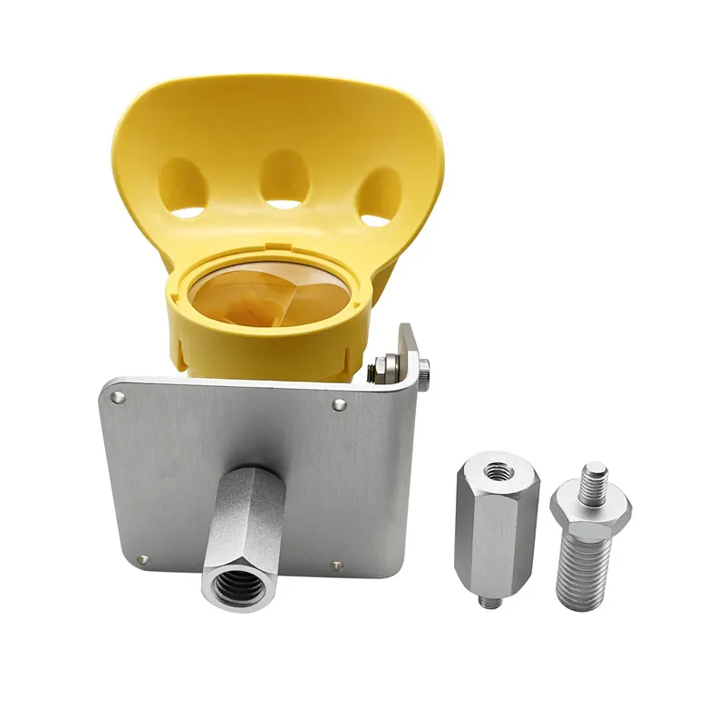 Yellow NEW GPR112+GDZ112+GHT112 Monitoring Prism Set, for Total-station Surveying Rainproof with Rain Shelter Topography