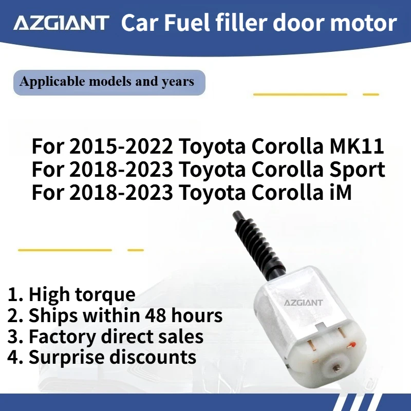 

For 2018-2023 Toyota Corolla Sport/Corolla iM Car Fuel Filler Flap Open Lock Release Actuator Motor Tank Cap Door Engine parts