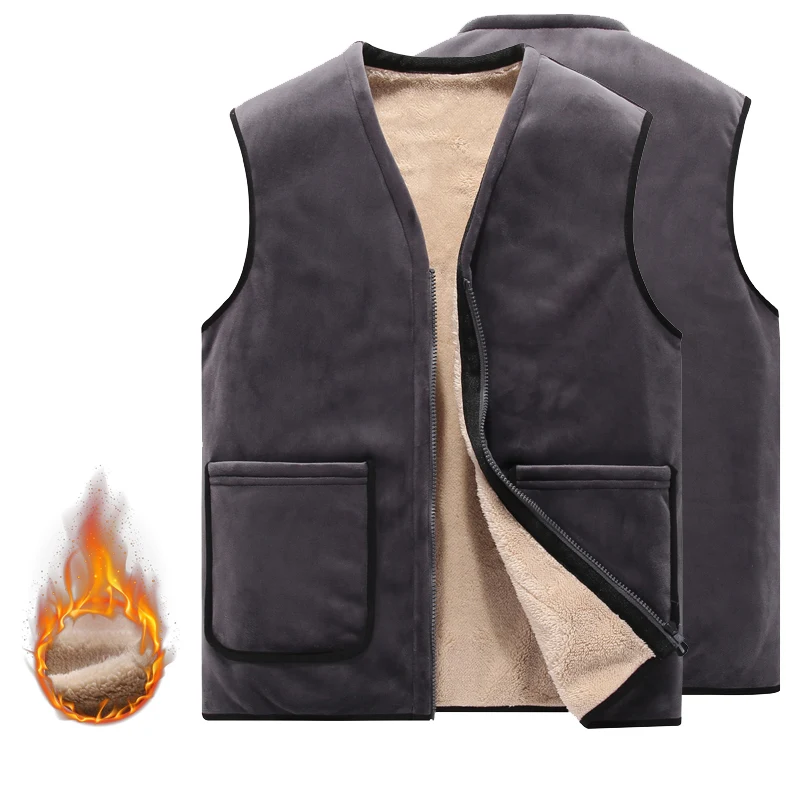 

Autumn Winter Jacket Men Waistcoat Tactical Military Camping Vest Outdoor Fleece Casual Photographer Work Outerwear Sleeveless
