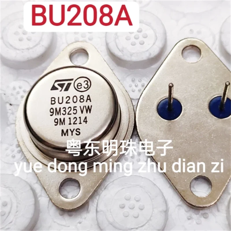 BU208A Imported New ST Manufacturer Ultrasonic Power Tube Gold-Encapsulated Transistor TO-3