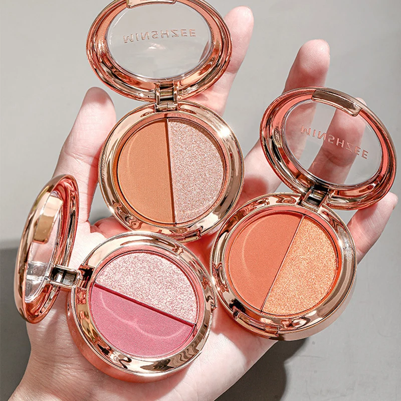 Two color eye shadow palette - waterproof and sweat proof, energetic glitter sequins, amazing eye makeup appearance