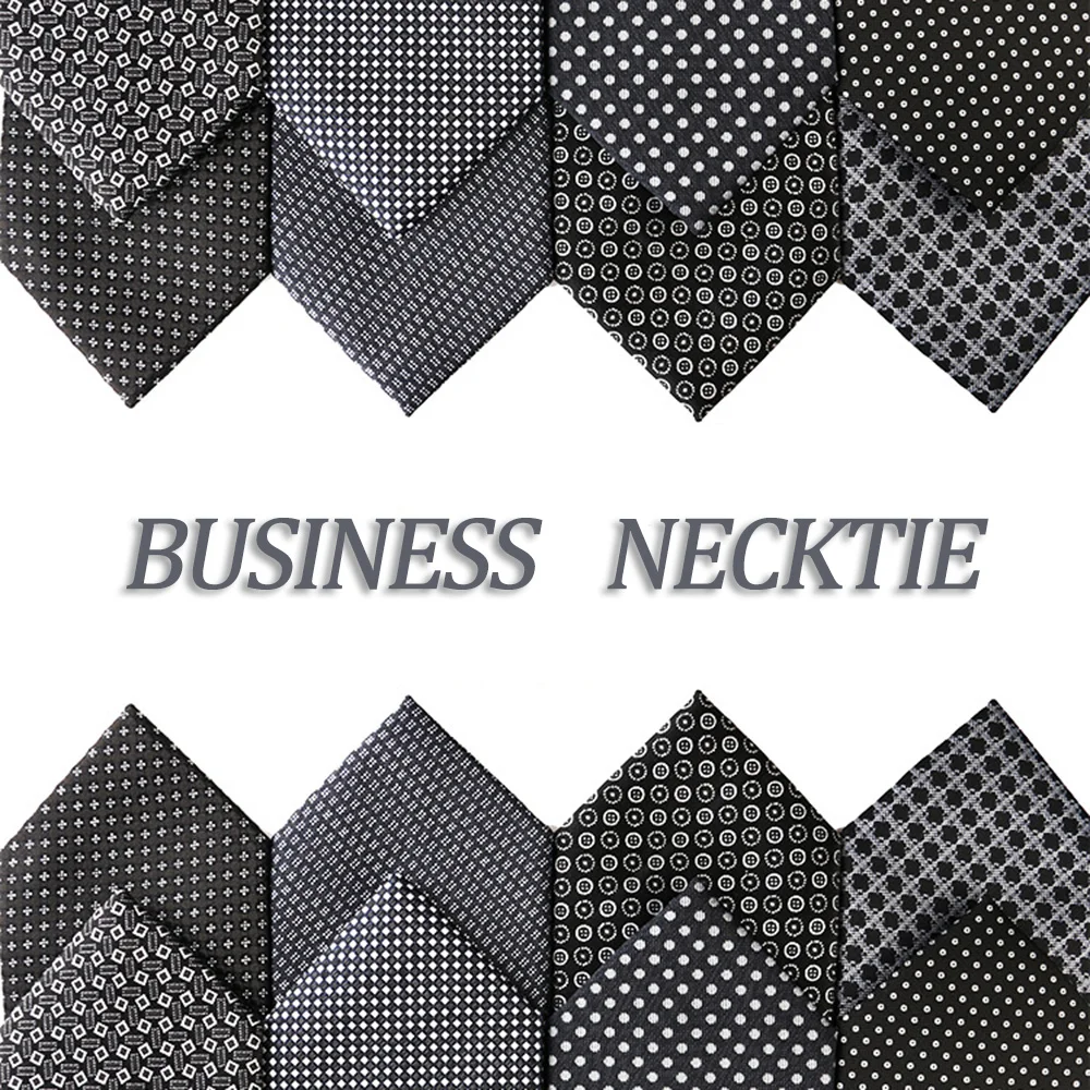 

Grey Ties For Men Accessories Gift For Boyfriend Mens Tie Black Suit Gift Guests Wedding Man Shirt With Tie Blouse Business Neck