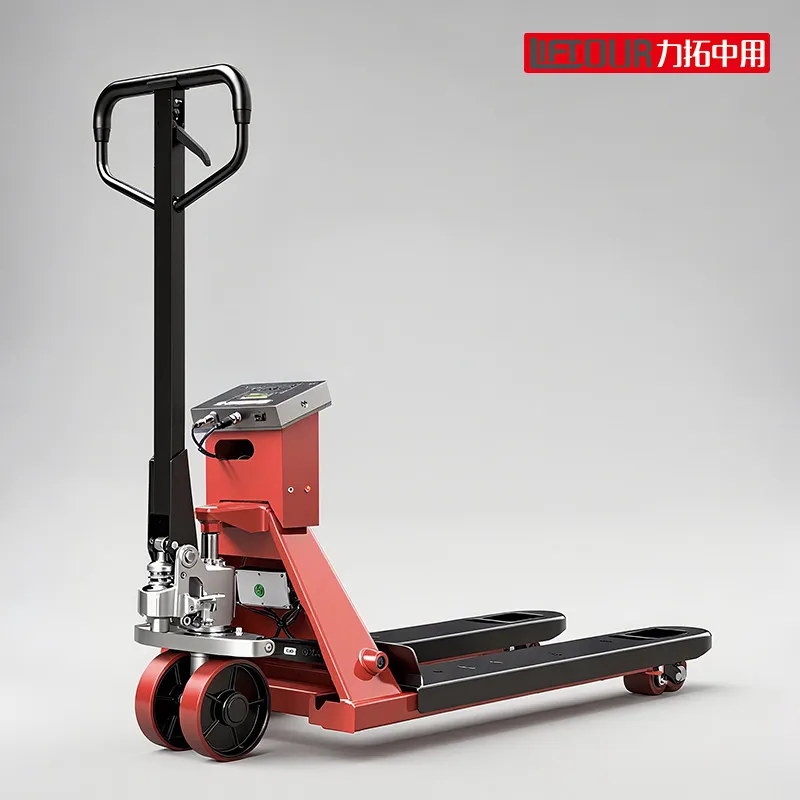CX Handling Weighing Ground Ox 2-ton 3-ton Supermarket and Mall Explosion-Proof Scale Manual Hydraulic Pallet Carry