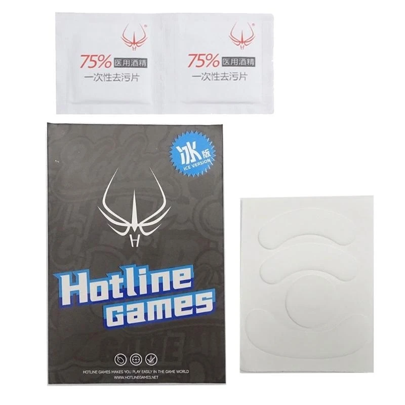 Mysie stóp naklejki na łyżwach myszy podkładka ślizga się zakrzywione krawędzie dla sensei dziesięć