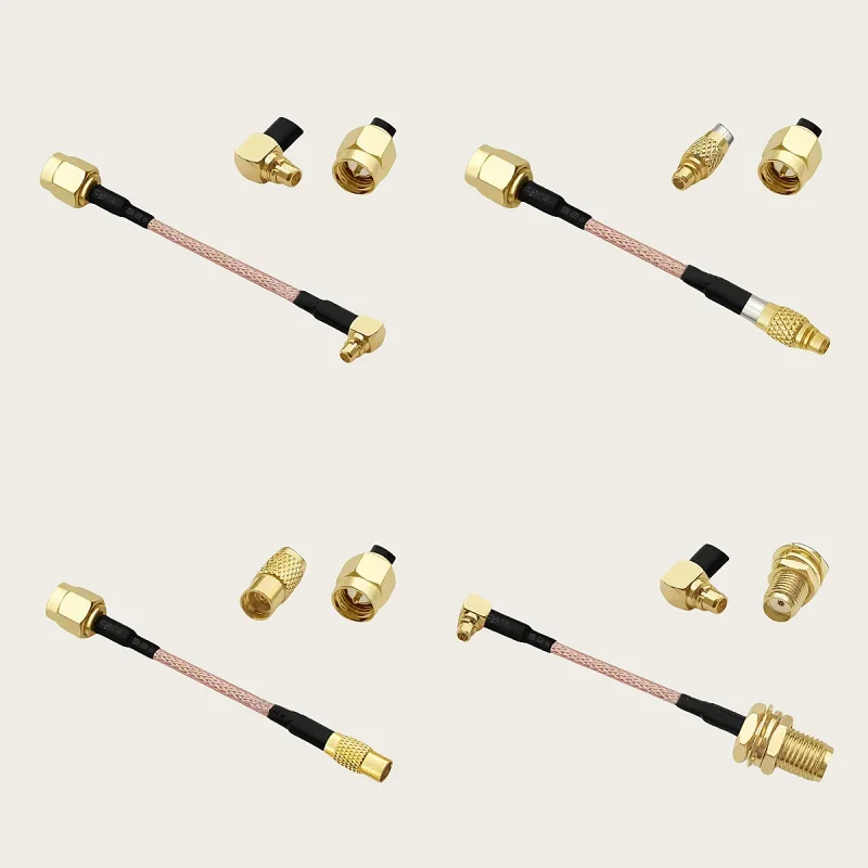 RG316 Cable SMA to MMCX Male plug /Female jack adapter RG-316 Low Loss Coax jumper cable