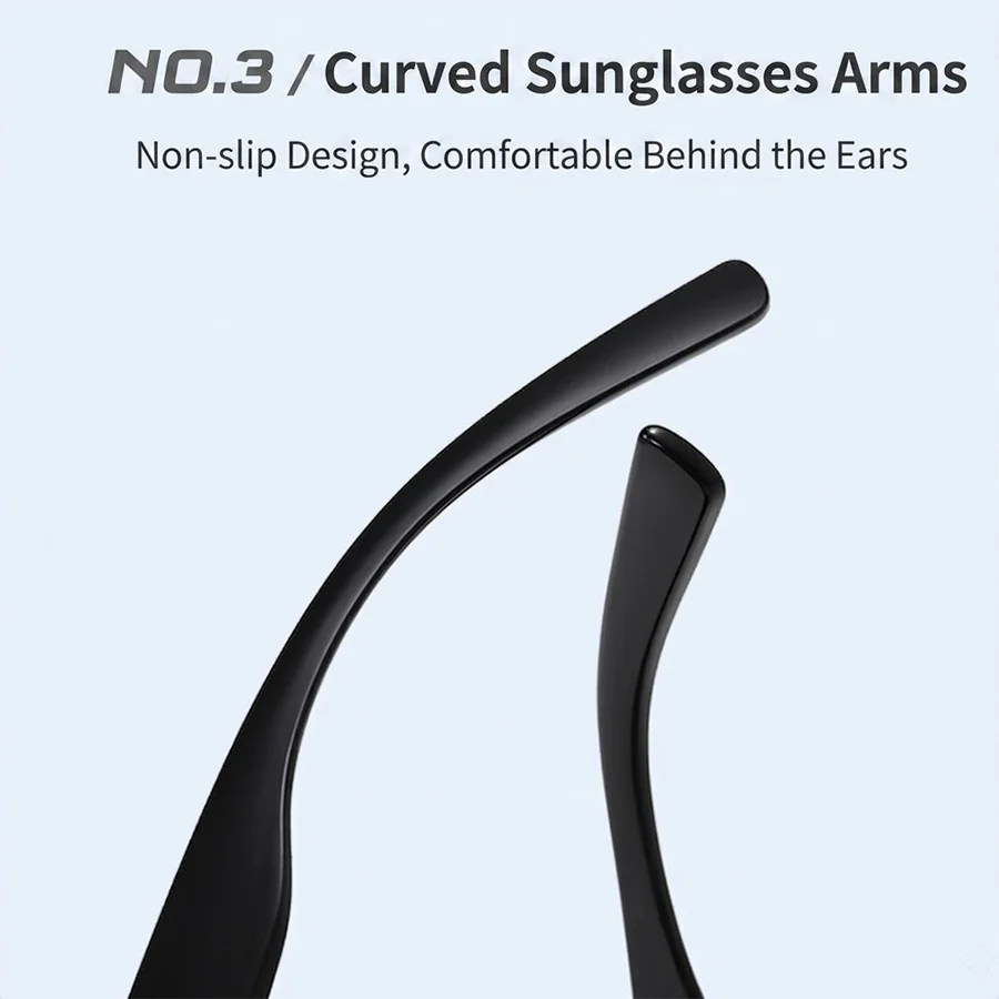 Men Women Polarized TR90 Cover Sunglasses Over Glasses Lightweight Comfortable Wear Beach Vacation Outdoor Eyewear Durable Frame - view 4