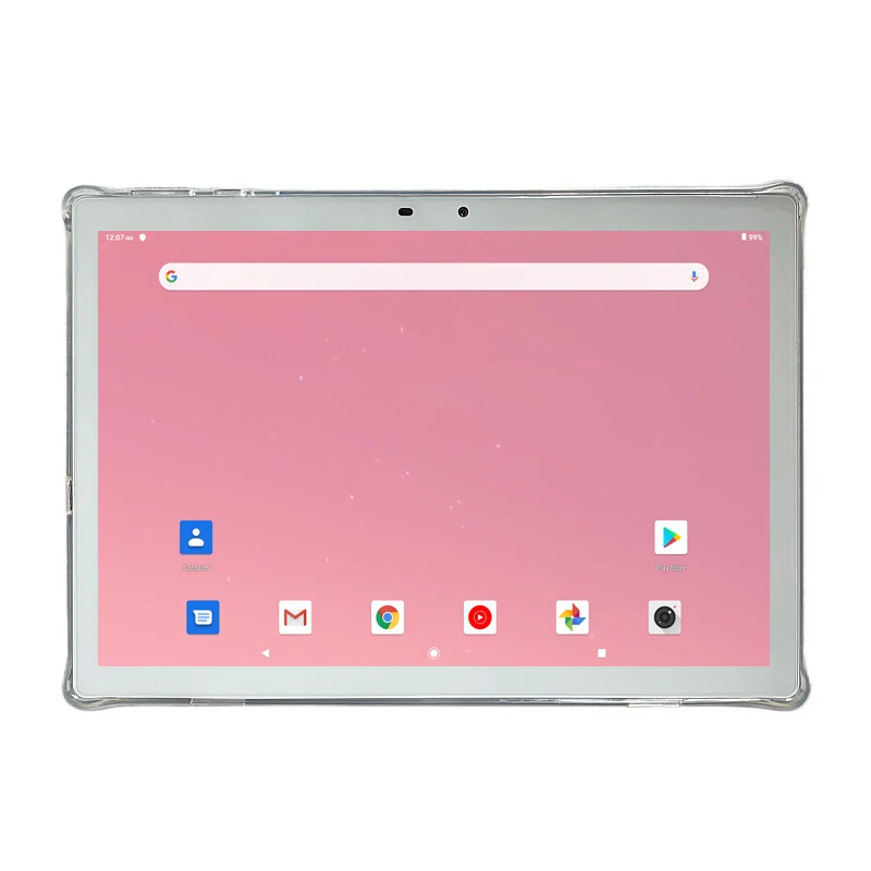 Glavey-Tablette Android 12 pour enfants, Façades Core, 3 Go de RAM, 32 Go de ROM, Dean WiFi, Batterie 10.1 mAh, Appareil photo pour touristes, Cadeau, Support, Étui en silicone, 6000 pouces