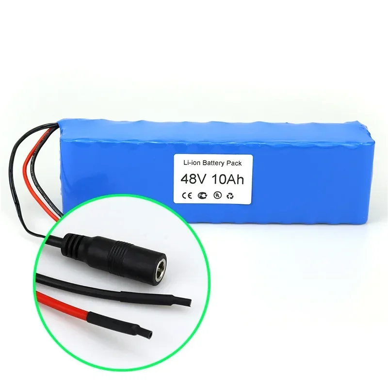 Hot New Spare E-bike Battery Li-ion Battery Pack 48V 10Ah E-Bike Cable Connector And BMS