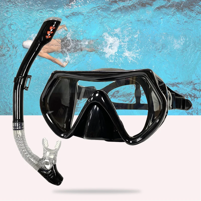 

Последняя распродажа! Набор для подводного плавания Dry Top — полнолицевая маска для подводного плавания с защитой от утечек, противотуманными линзами и силиконовым снаряжением для подводного плавания для взрослых