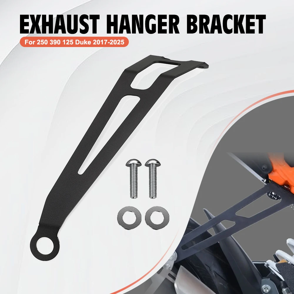

For KTM 125 250 390 Duke 2017 - 2019 2020 2021 2022 2023 Motorcycle Accessories Exhaust Hanger Brackets 125DUKE 250DUKE 390DUKE