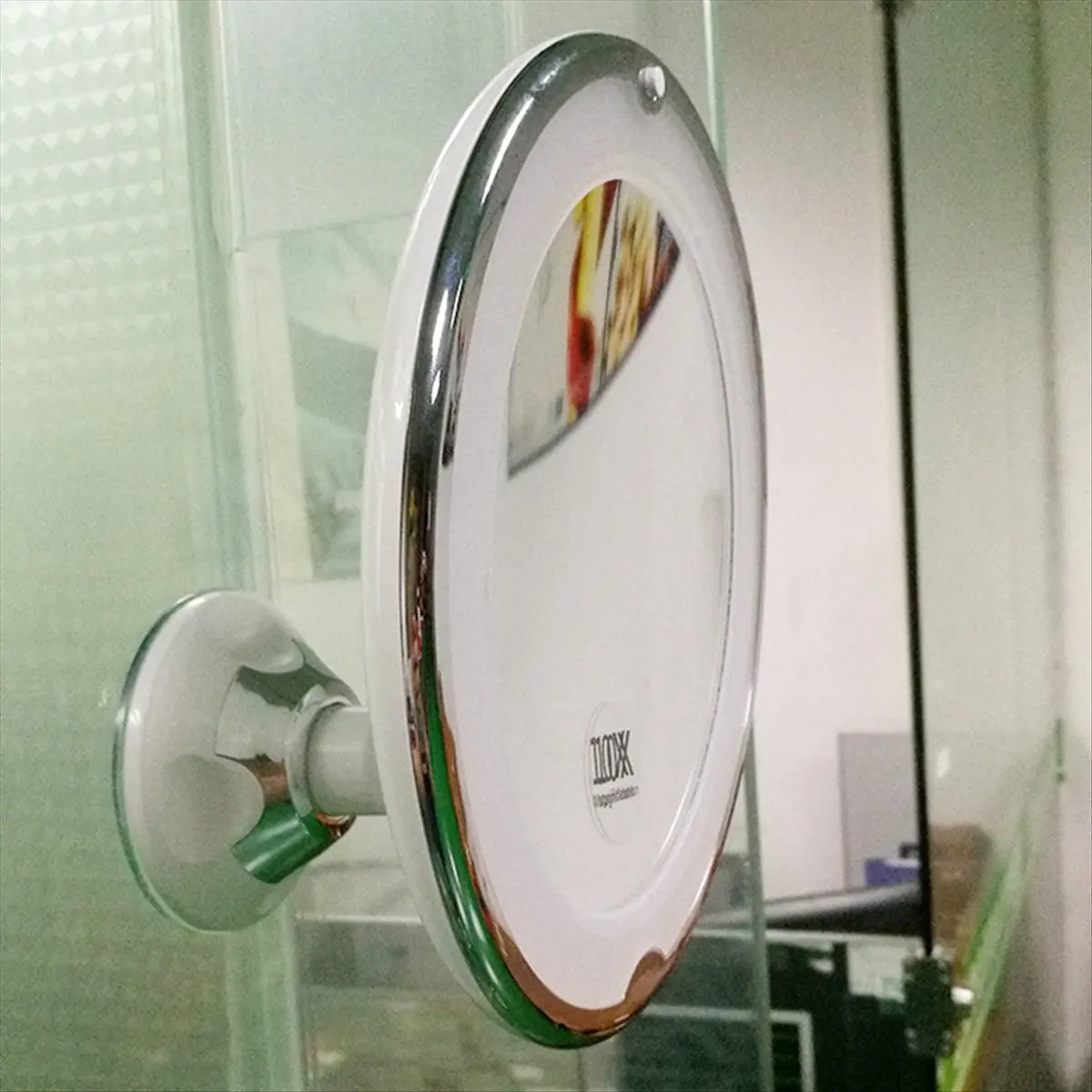 A62K 10X Magnifying Mirror with Light Makeup Mirror with Lights Dimmable LED Makeup Mirror for Bathroom Bedroom, Hotel