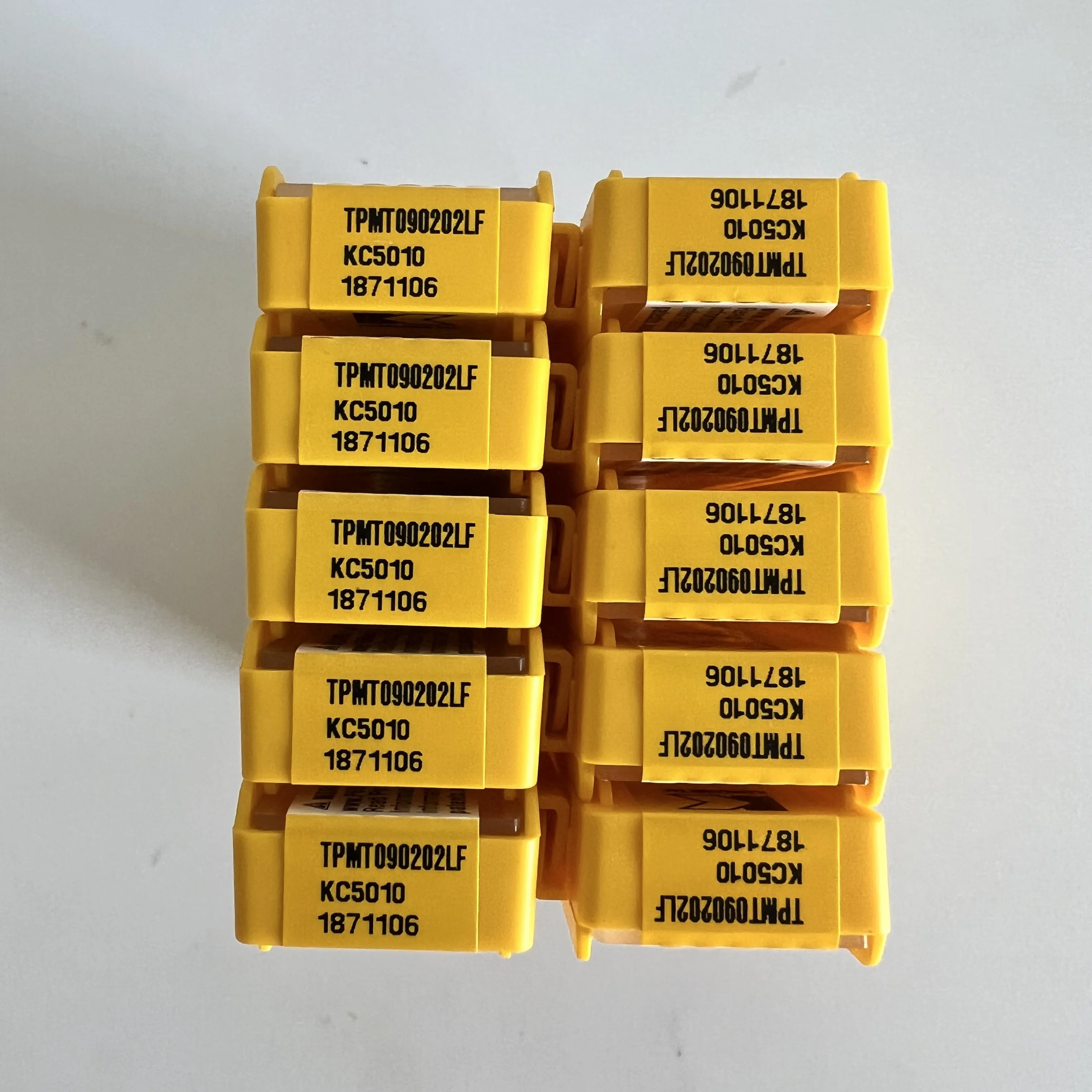 Lâmina CNC TPMT090202LF KC5010, original