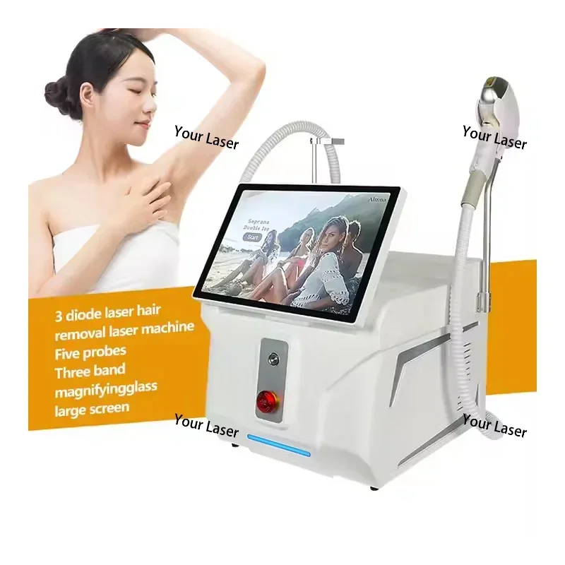 2 In 1 808 Diode Laser Penghilang Rambut Permanen Q Switched Nd Yag Portabel 1064 Nm 1320 Nm Mesin Laser Penghilang Tato Picosec