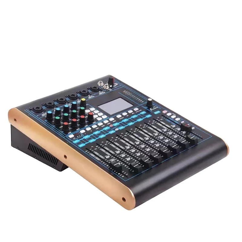 

12CH 16CH 20CH 24CH 32CH Digital Audio Mixer Professional with Motorized Faders Touch Screen