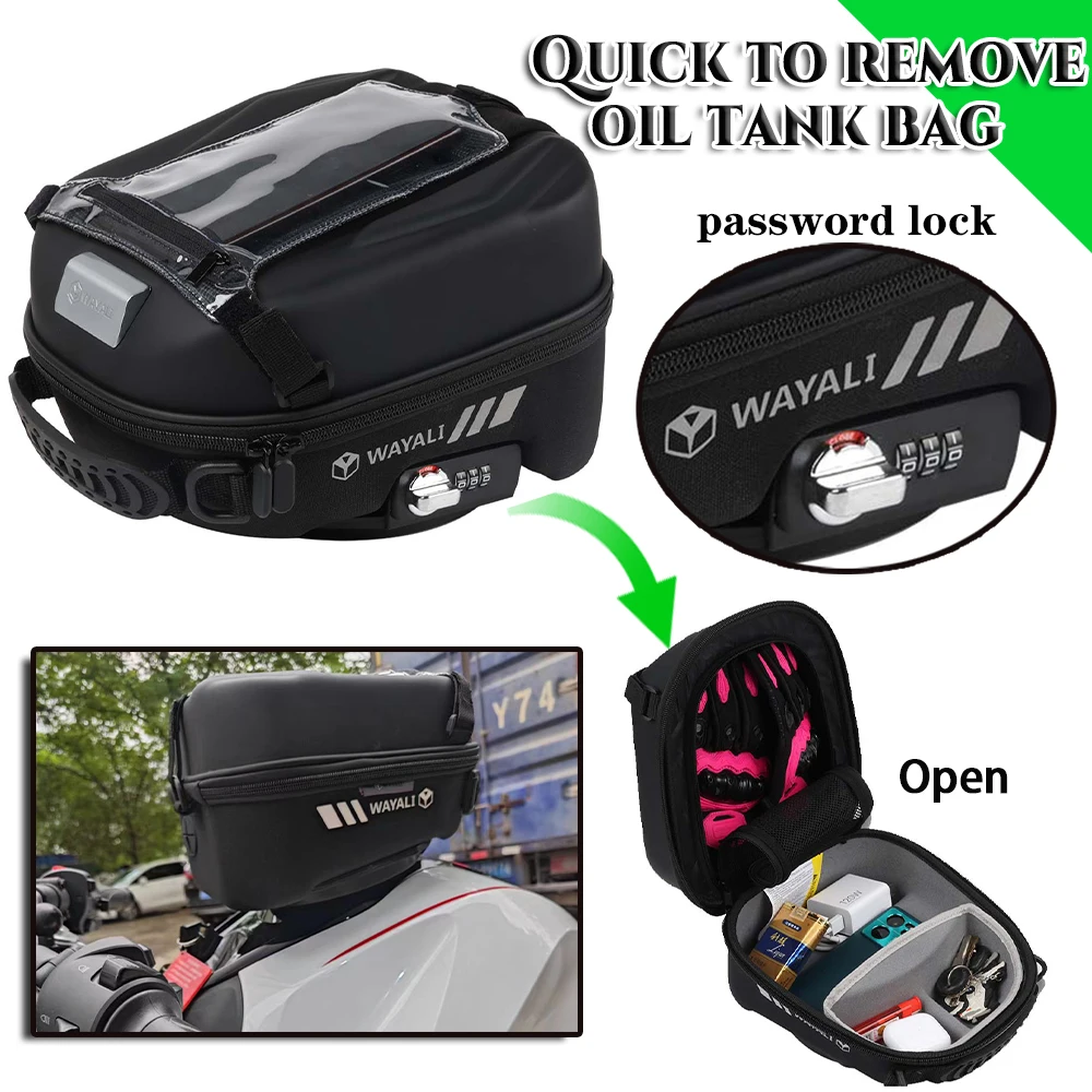 

For KTM 1290 Super Duke R GT Adventure Superduke 1290R 1290GT Accessories Tank Bag Tanklock Navigation Storage Luggage tankBag