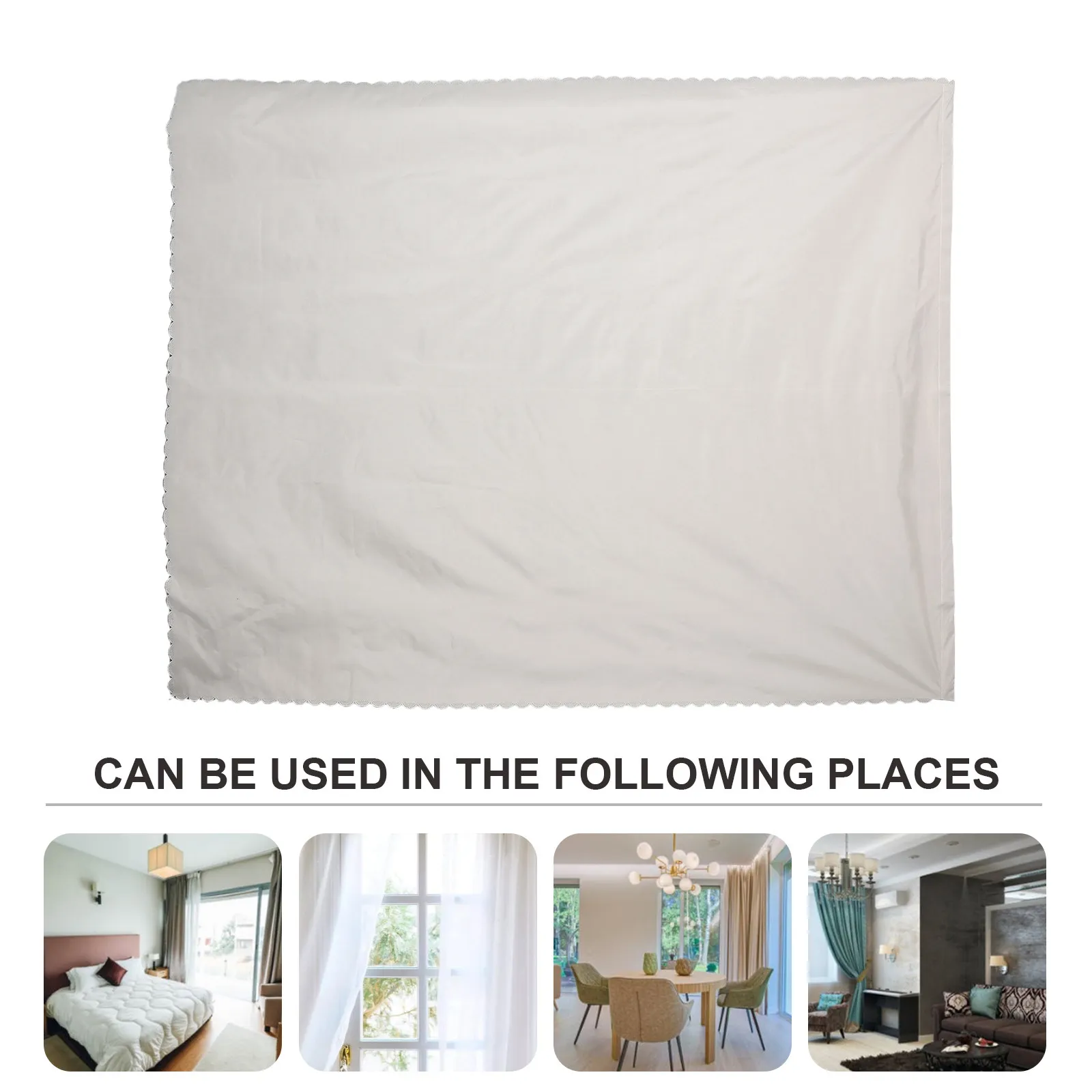 Blackout Window Cover 1.5x2m Self Adhesive No Drill Design Room Darkening Curtain for Small Windows Bay Windows Travel Use