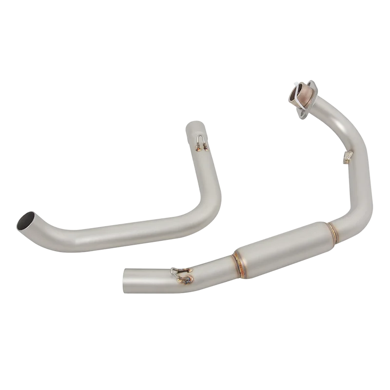 Slip-On For Benelli TNT125 TNT 125 2017 - 2022 Motorcycle 51MM Exhaust Front Middle Link Pipe Escape System Muffler