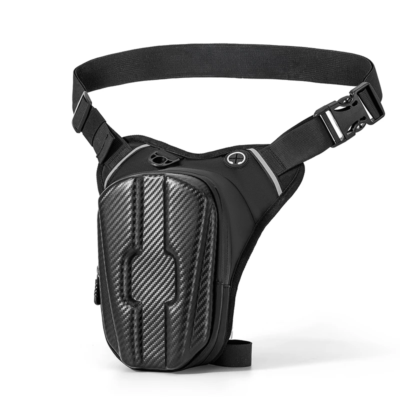 Bolsa de motocicleta, bolsa de pierna para deportes al aire libre, bolsa dura para teléfono móvil