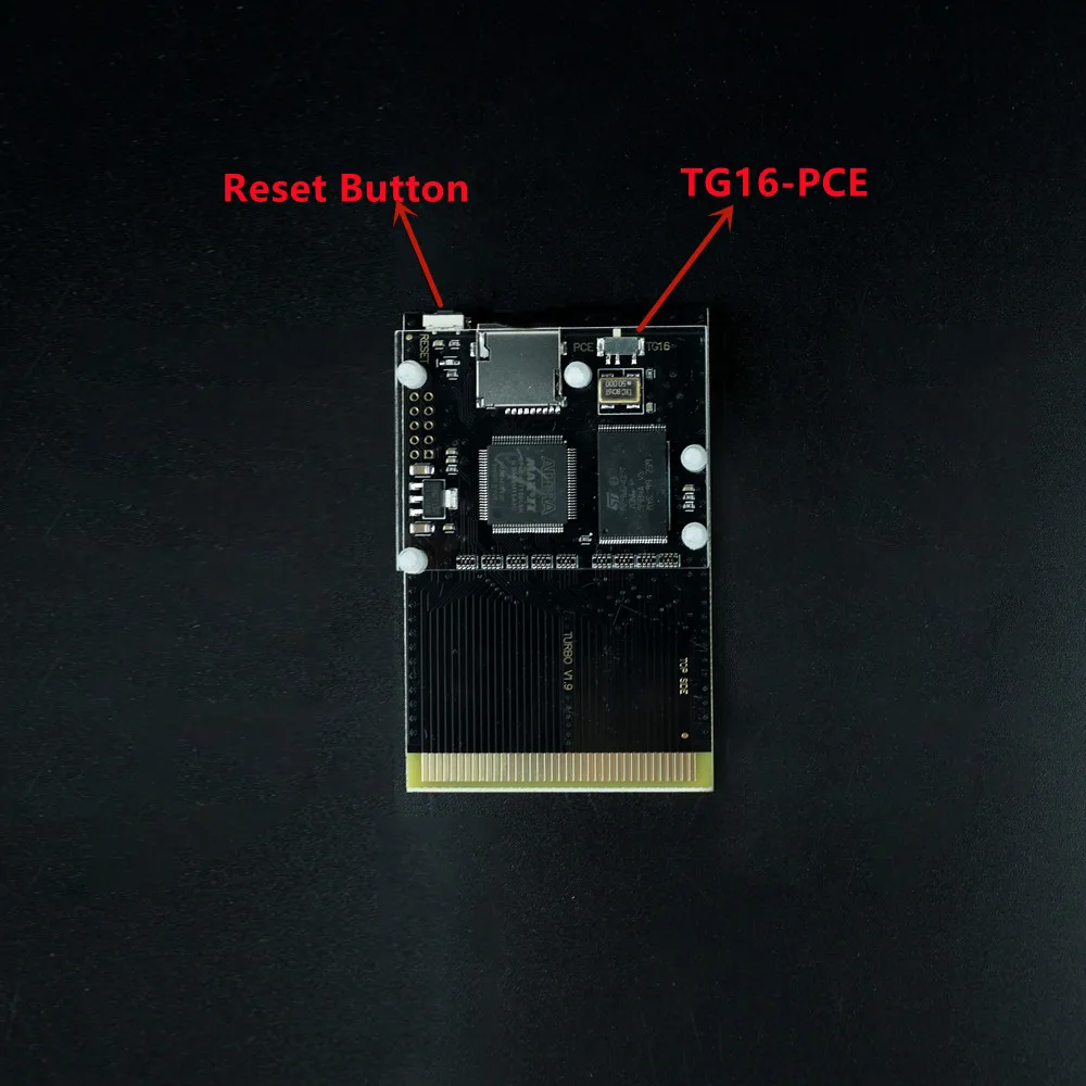 Новейший PCE Turbo GrafX 500 в 1 игровой Картридж для PC-Engine Turbo GrafX игровой консоли карты