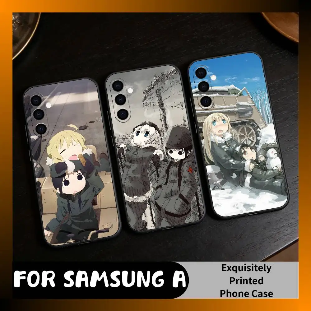 

GLT Anime Chito x Y-Yuri Phone Case For Samsung Galaxy A73,A72,A71,A70,A52,A51 Others Soft Black Cover
