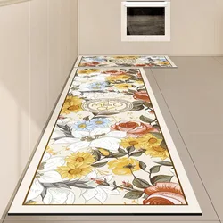 VIKAMA American household waterproof and oil-proof kitchen mat non-slip and dirty diatom mud cushioned doormat