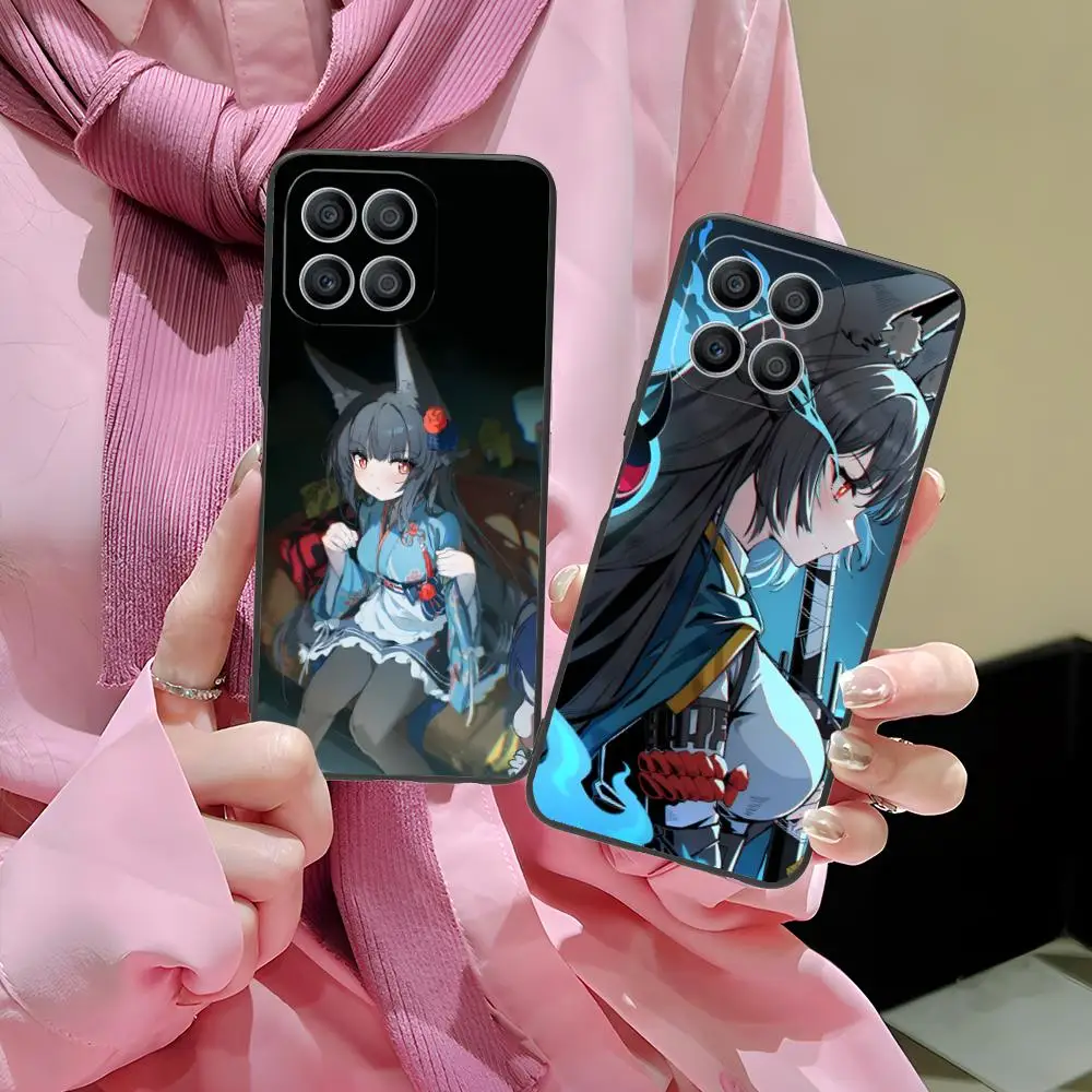 حافظة هاتف Zenless Zone Zero Hoshimi Miyabi لهاتف Honor 90 80 70 60 50 30 20 10 9 8 7 Pro S SE Lite 5G واقية من الطباعة الملونة #4