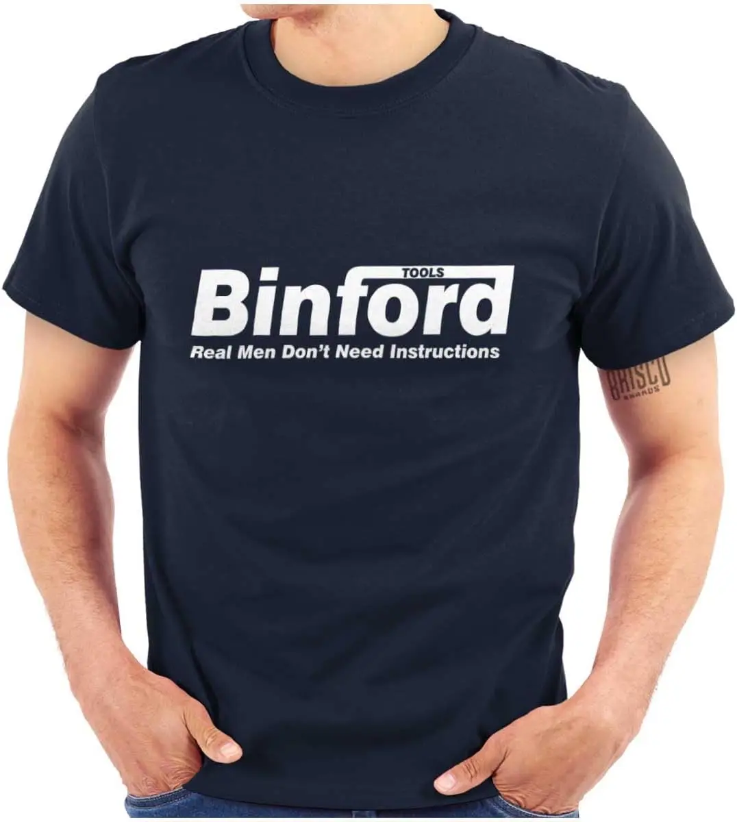 Binford Tools Real Men No Instruction  Tees High Quality 100%Cotton Short Sleeve