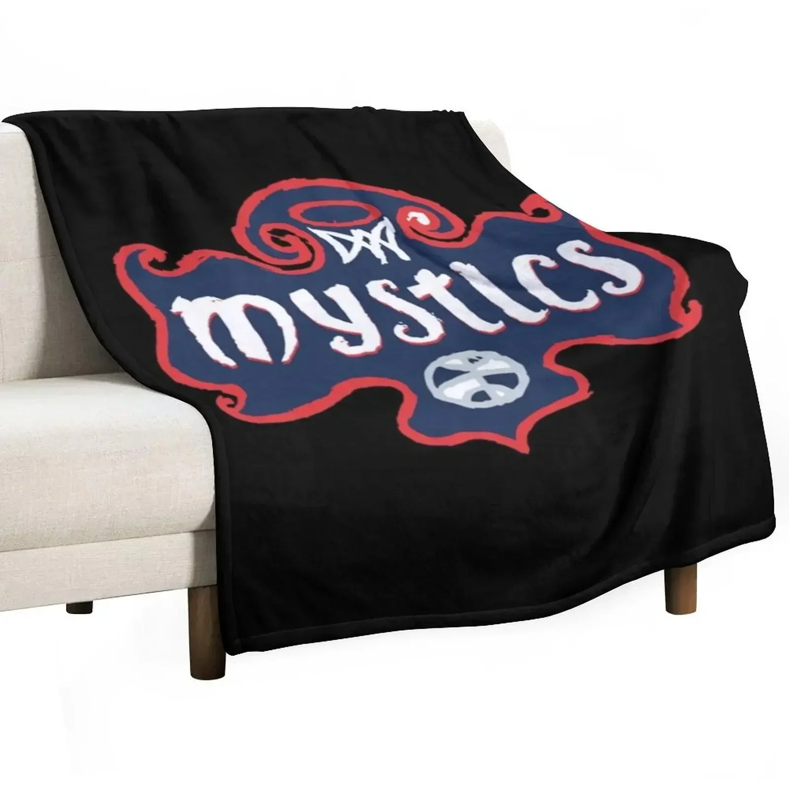 Washington Mystics Throw Blanket Nap Bed covers Blankets For Bed Luxury Designer Blankets