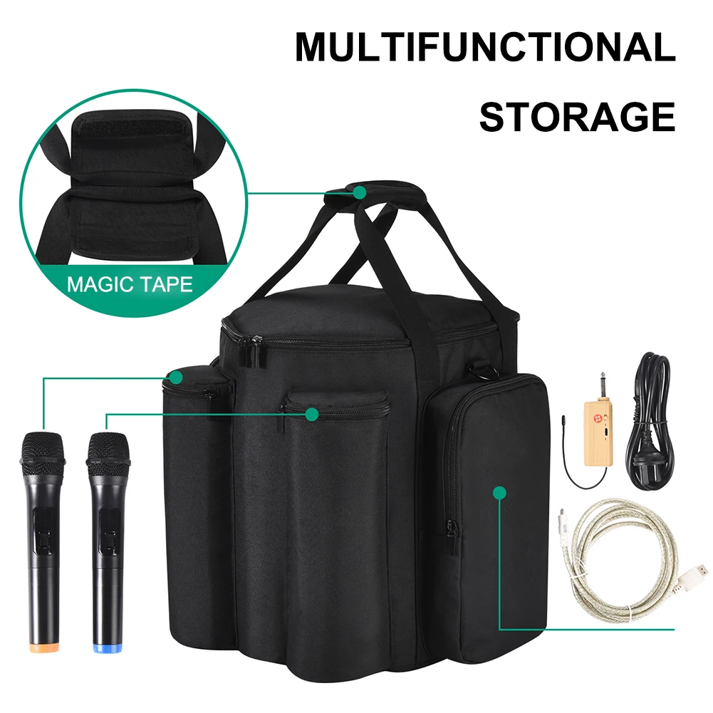 Housse De Transport Rigide Pour Bose S1 Pro / S1 Pro+ - Étui Protection Avec Bandoulière Et Poche Accessoires