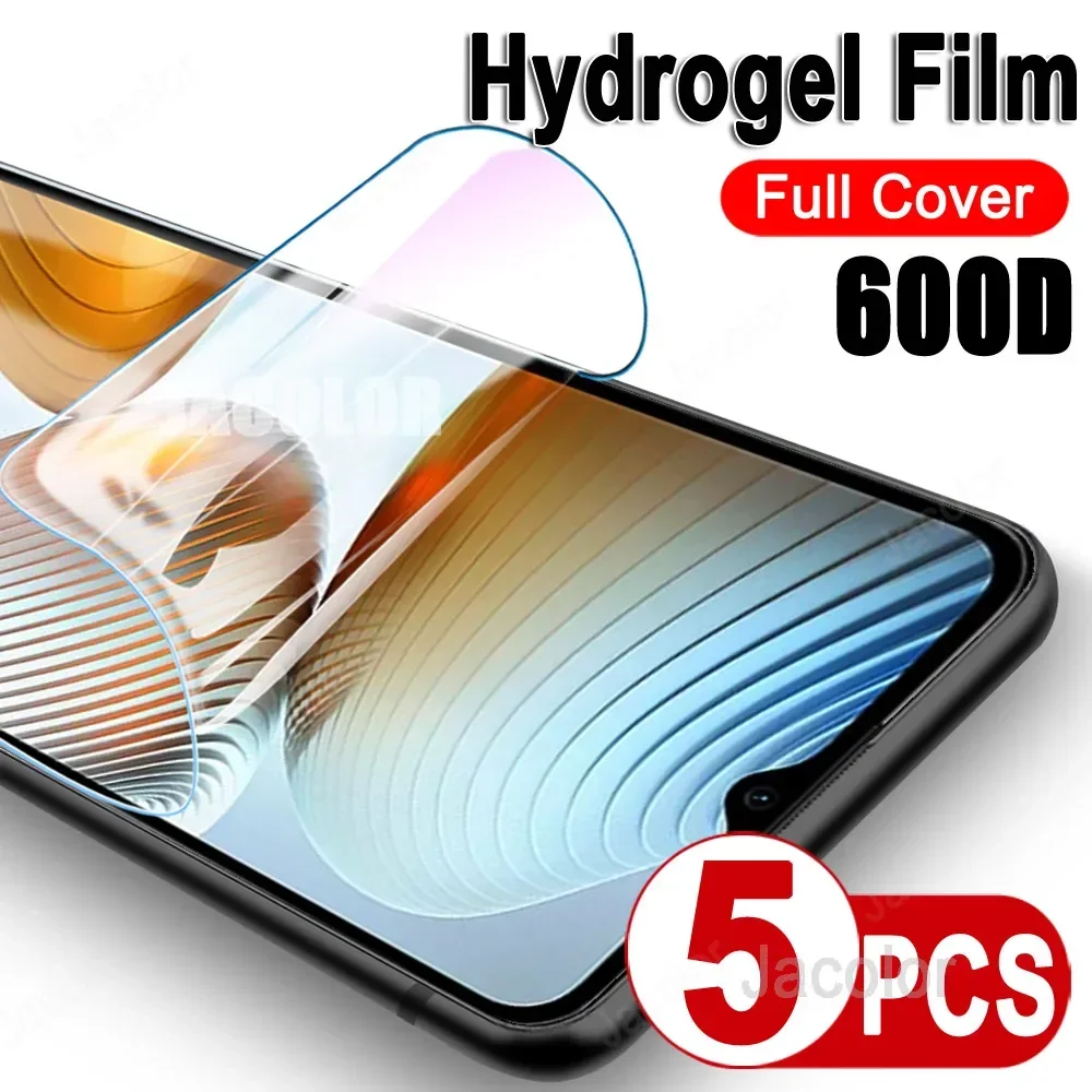 

5pcs Full Cover Hydrogel Film For Xiaomi Poco M4 M5s X5 X4 Pro 5G GT Pocco X 5Pro 4GT M 4 4Pro 5s 5 G Water Gel Screen Protector