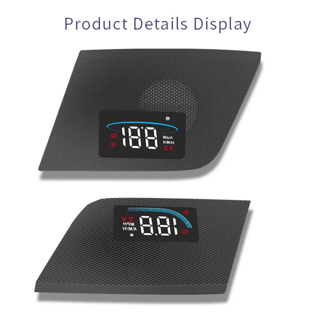 Car HUD Windshield Speedometer Projector For Ford Taurus 2016-2024 2025 Auto Head Up Display OBD Decoder Electronic Accessories