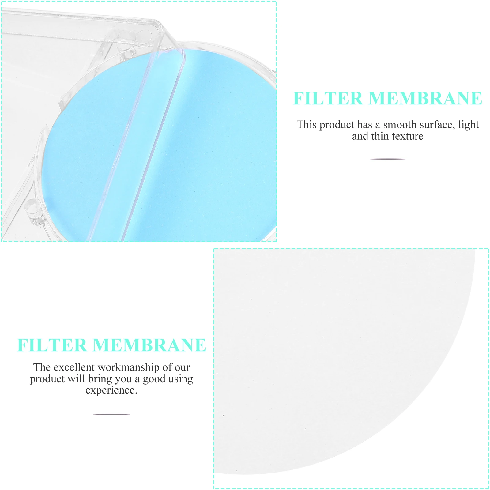 

50pcs 0.45um CA-CN Hydrophilic Mixed Cellulose Filtration Mixed Cellulose Membrane Lab Bottle Ca-Cn Membrane Water Phase