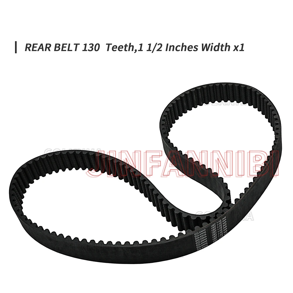 

For Harley-Davidson 1995-1999 Softail Series All Models, 130T, 1.5 Inch Width Drive Belt Replace 40017-94