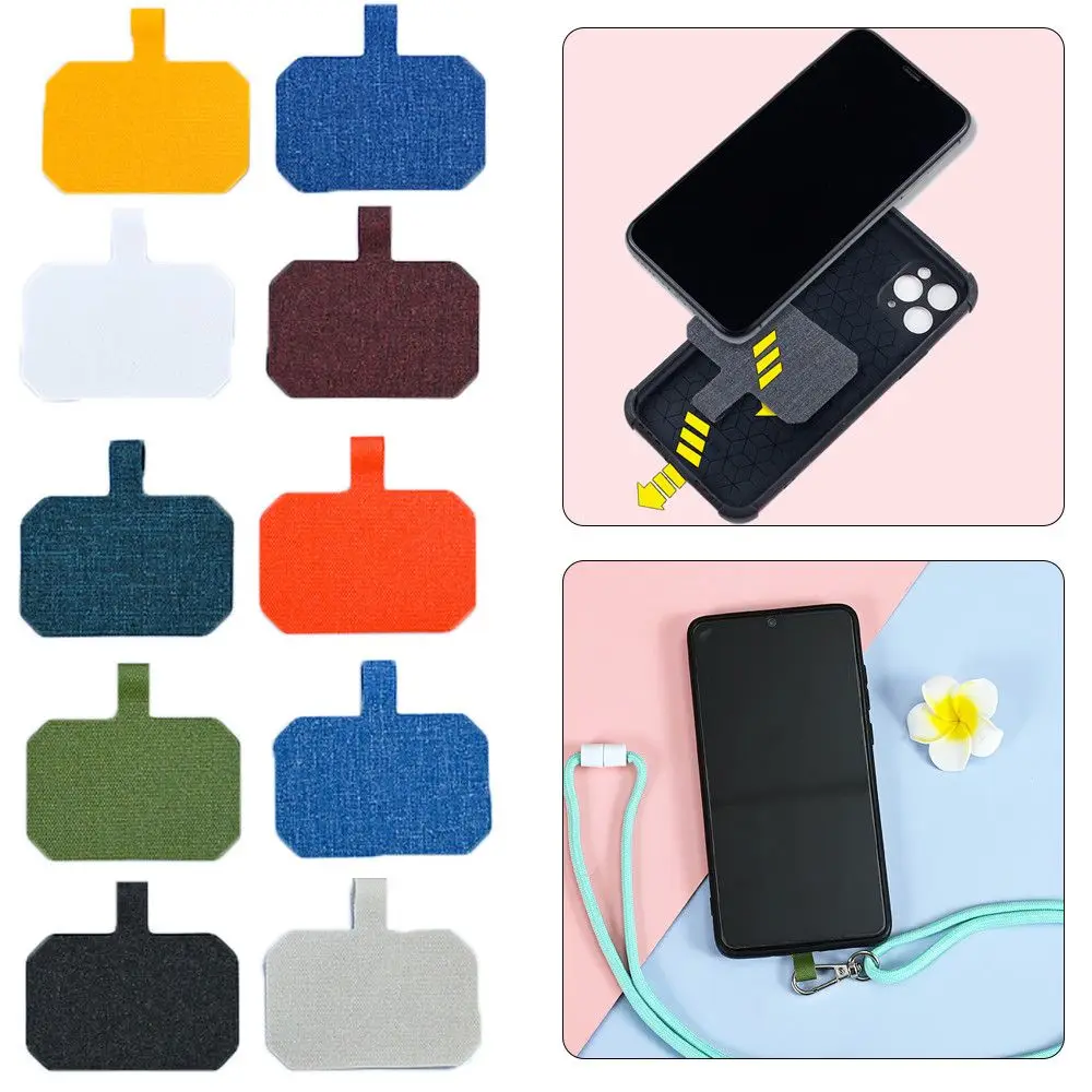 Adjustable Detachable Neck Cord Lanyard Strap Phone Safety Tether Phone Lanyard Gasket For All Mobile Phones Case Straps