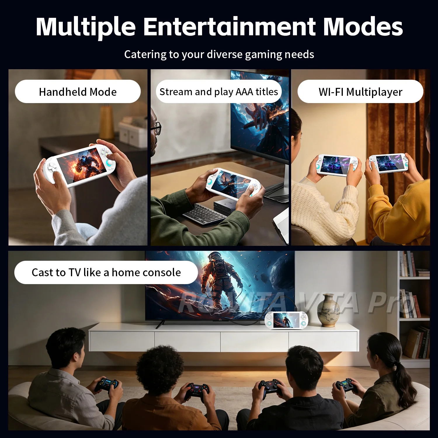 Console de jeu portable ANBERN - Gaming Console Handheld Android avis et prix