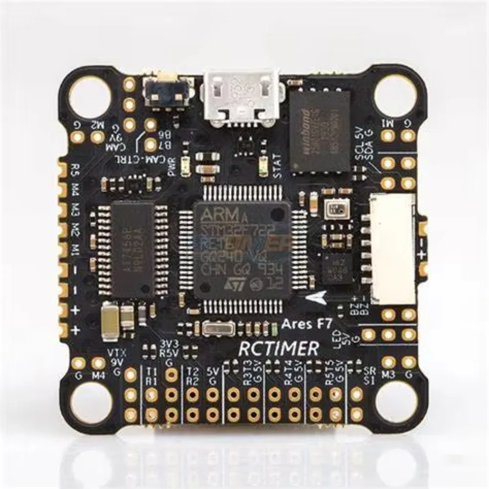 RC Timer Ares F7 Flight Controller Built-in OSD for Ares BLS32 60A  Air Module