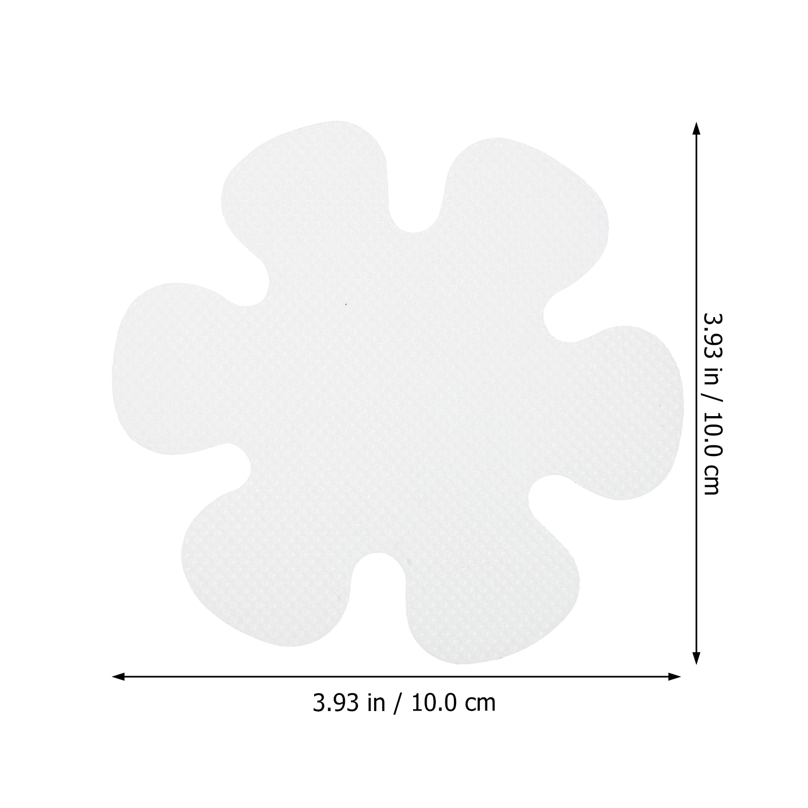 

Non Slip Stickers Bathroom Shower Mat Adhesive Tub Round Anti Slip PEVA PU Material Safe Practical Long Use Easy Attach Smooth