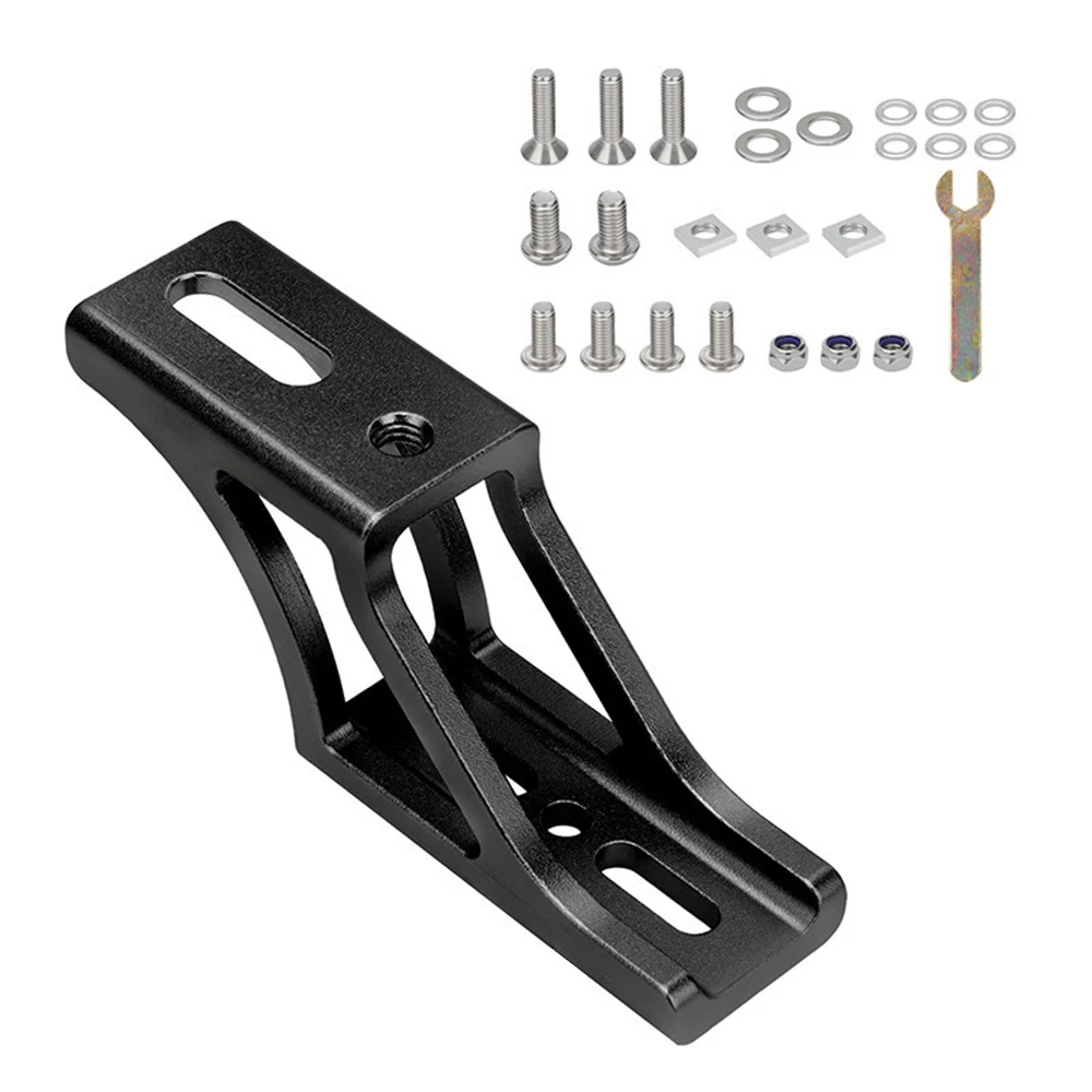 Aluminum Front Extension for Brompton Bikes 40x25mm Dimensions Compatible with Front Bag Mounting Systems Aluminum