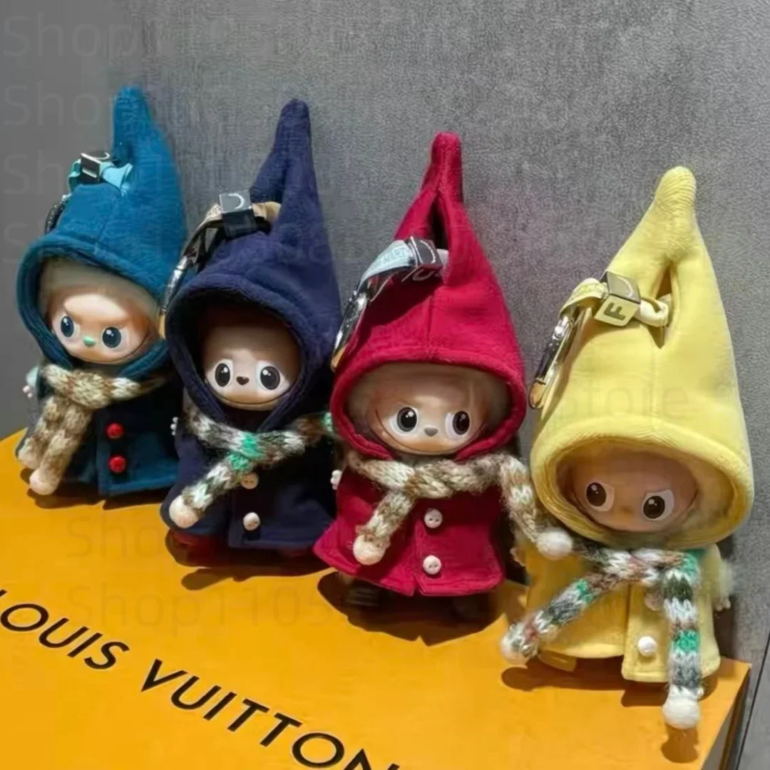 Ubranka dla Labubu 4.0 The Monsters Pin for Love Series Doll Elf Cloak Dress Up Clothing for Labubu V4 Doll Clothing Outfit Accessories