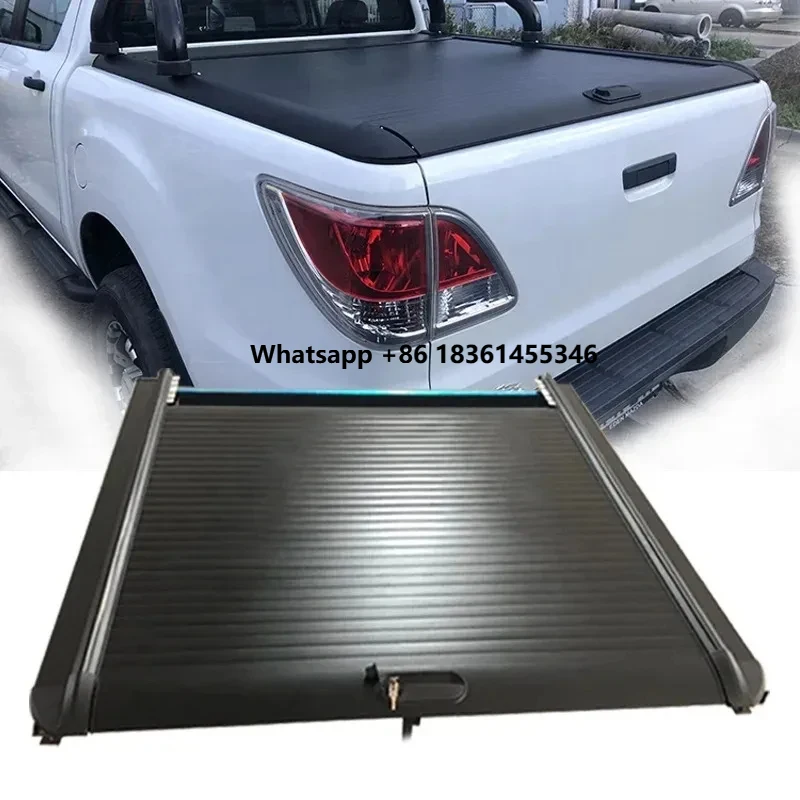 

Manual Retractable Aluminium Tonneau Cover Pickup Truck Bed