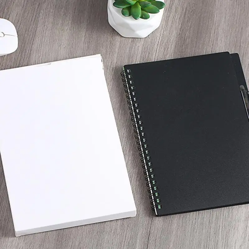 Cuaderno planificador borrable, almohadillas impermeables ecológicas, Bloc de notas reutilizable, almohadillas impermeables y cuaderno conectado digitalmente para el hogar