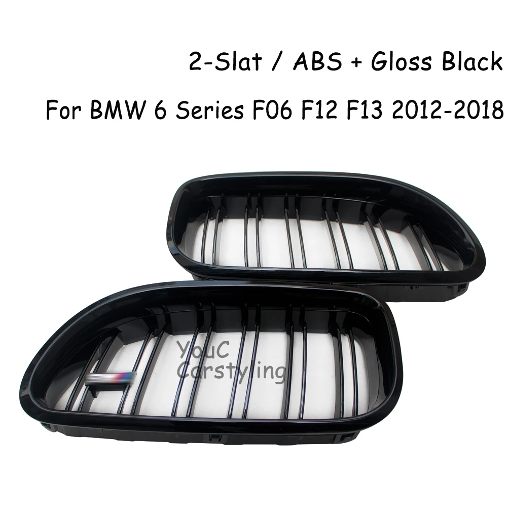 F06 Front Kidney Grill Replacement Bumper Grille for BMW 6 Series F06 M6 F12 F13 2012 -2018 630i 640i 650i