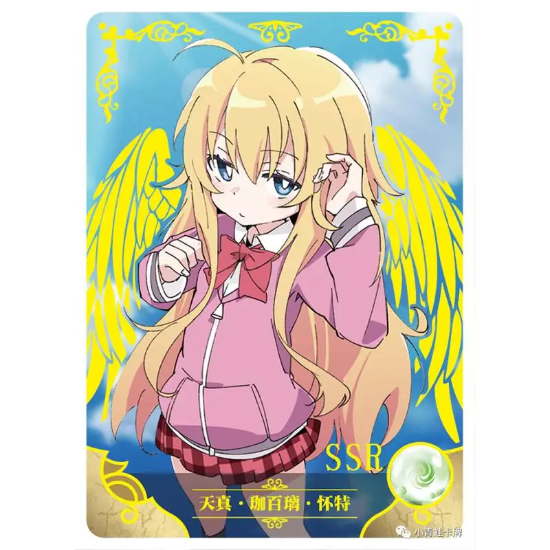 Dea storia Yaoshen capitolo Ssr un Set completo di carte abbronzanti di personaggi Anime Oshino Shinobu Sengoku Nadeko Collection Card Toy