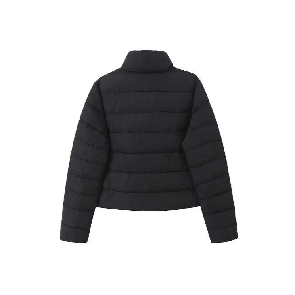 

Women's Thickened Cotton-Padded Jacket Casual Vertical Collar All-match Autumn Winter Coat European American Style