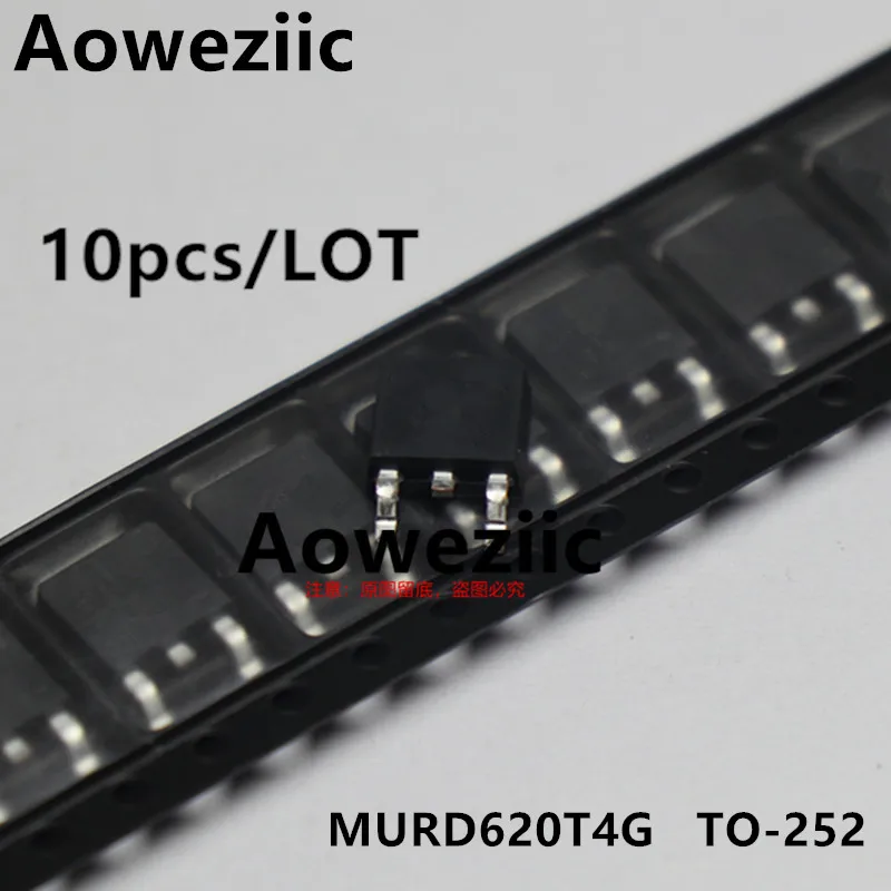Aoweziic  2021+  100% New Imported Original   MURD620T4G  U620TG  TO-252  Recovery Diode  3A  200V