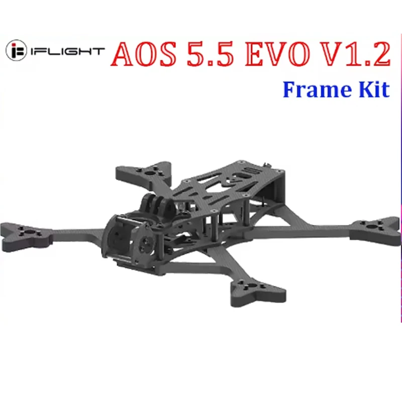 

Aos 5 EVO V1.2 Frame Kit 5 Inch Freestyle Platform 220mm Wheelstand O3 Air Unit For RC DIY FPV Racing Drone