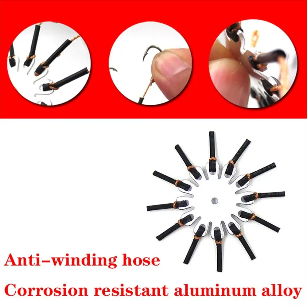 

2pcs/Lot Durable With Hose Prevent Winding PE Lines For Fishing Flap Carp Bait Fishhooks Explosion String Hook