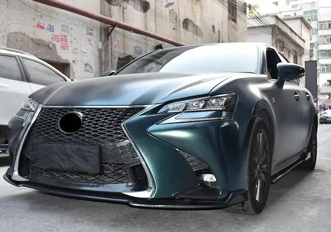 New！ Body Kit For Lexus GS200T GS300 GS400H F Sport 2016 2017 2018 2019 Real Carbon Fiber Side Skirts Aprons Extension Lip