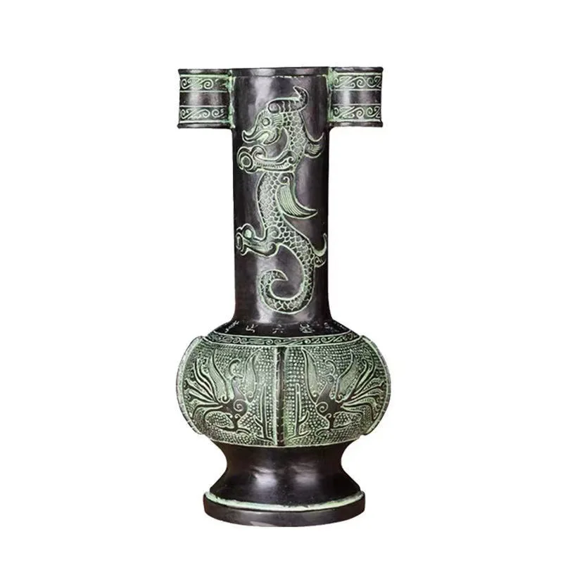 

Pot throwing game props, set with arrows, antique bronzes